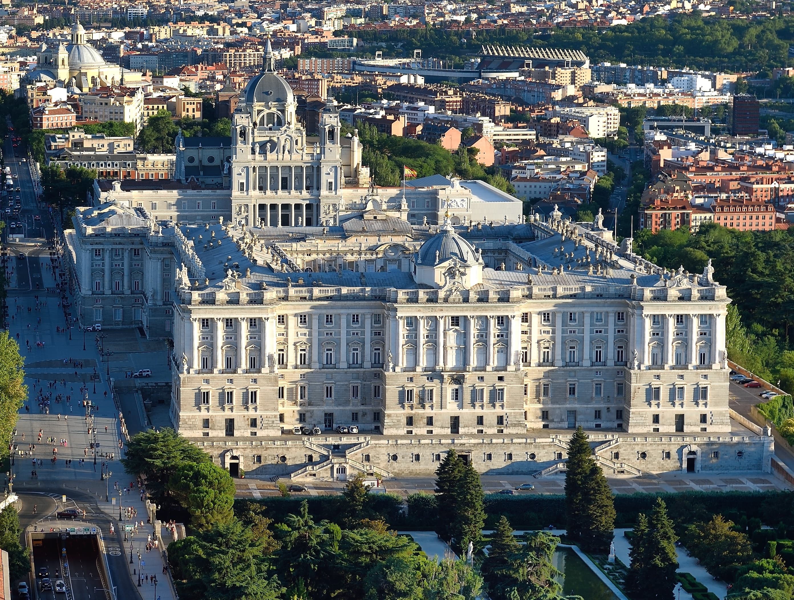 Royal Palace Madrid entry